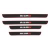 Nissan Universal NISMO Side Step Guard Scuff Plate Car Door Molding Side Molding Door Guard Sticker March Kicks Skyline Murano Leaf Cima