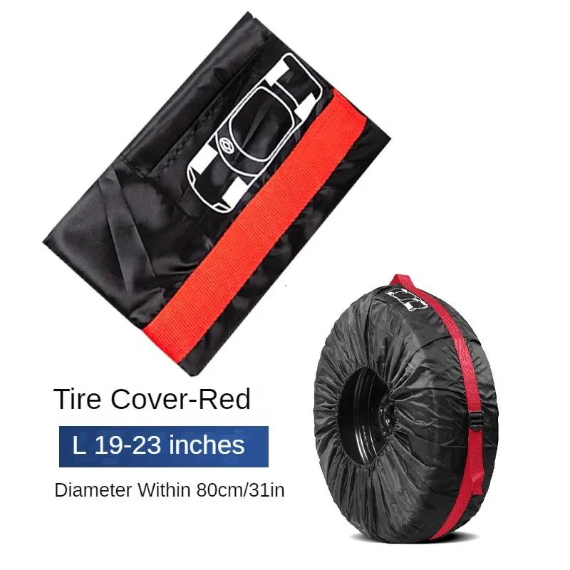 1PCS Universal Car Spare Tire Covers Case Auto Wheel Tires Storage Bags 210D Oxford Cloth Dust-proof Protector Car Styling