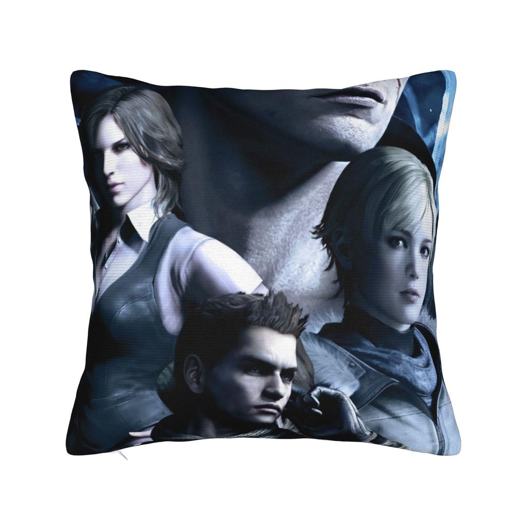 Resident Evil Лен и Джилл Наволочка Графическая Наволочка Милая Забавная Наволочка Для Свадебной Вечеринки Домашнего Декора