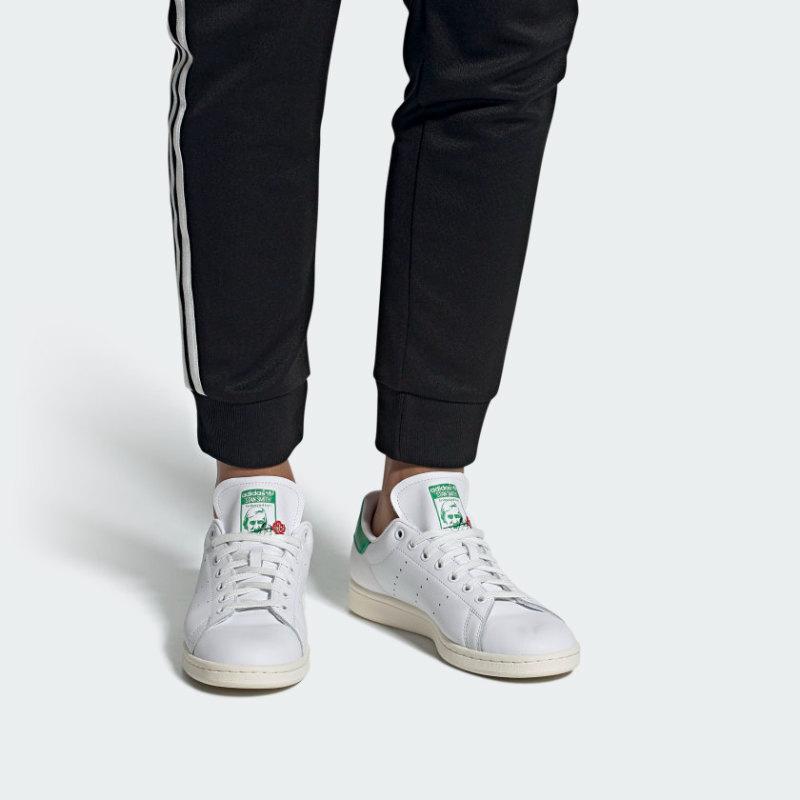 adidas Кроссовки Stan Smith День Святого Валентина Зеленые 2020 EH1735