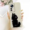 For Xiaomi Mi 12T Case 22071212AG Cute Cartoon Cat Panda Silicone Back Cover For Xiaomi Mi 12t Bumper Phone Cases Fundas