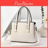 Womens Chic Handheld Pu Shoulder Bag With Inner Pocket For Casual Outings
