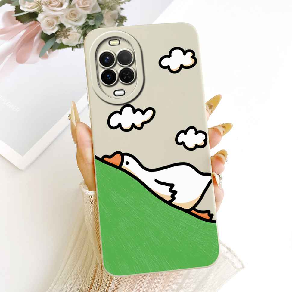 For Huawei nova 15 5G PSN-AL00 Case Cute Panda Rabbit Silicone Full Protcetion Cover For Huawei nova15 Nova 15 6.7" Bumper Shell