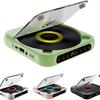 Portable CD Player with Bluetooth 5.3 – Hi-Fi Sound Rechargeable Battery, Supports CD/CD-R/CD-RW/MP3 Compact & Lightweight