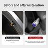 TXVMQ1 2025 Hot 5pcs Car Wheel Tire Valve Protection Cap Theftproof Tyre Stem For Mercedes Benz C180 C300 W124 W176 W177 C200 C260 GLC