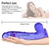 Oversized with Suction Cup Simulation Dildo Female Masturbation Device Adult Sex Toys