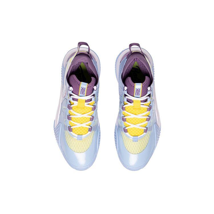 Li-Ning Bad Five 2 Low Aurora Blue Jam Фиолетовые мужские кроссовки ABFS003-2