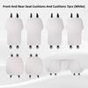 Car Seat Cushion For Tesla Model Y/3 Napa Leather Full-Inclusive Front Rear Seat Pad Breathable Four-Season Universal Seat Cover