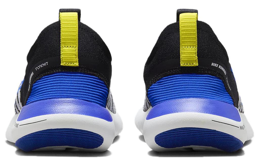 Nike Свободная футболка RN Черный Синий гонщик FB1276-003