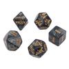 5pcs Valentine"s Day Couple Dice Lovers Bachelor Party Multiple Pose Sexual Dice Toy Black