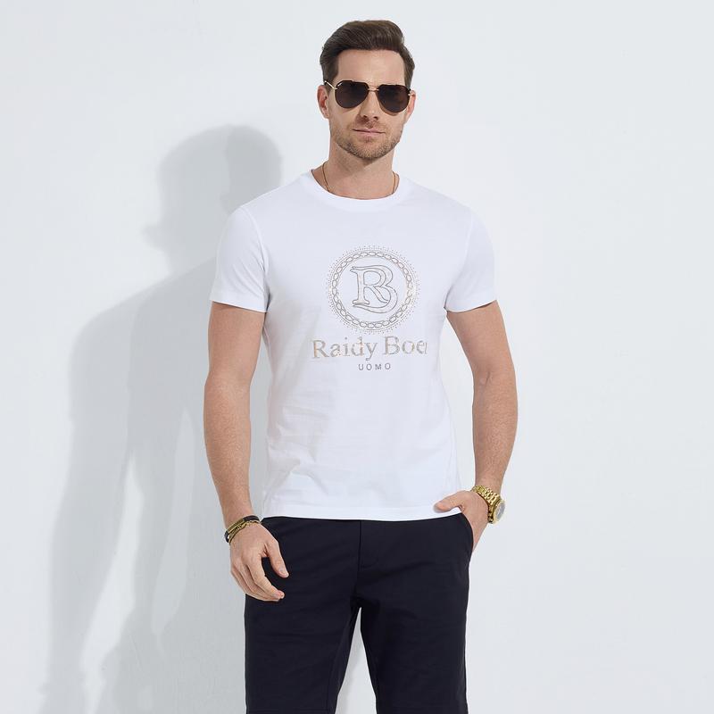 Men's Hot Diamond Short-sleeved T-shirt