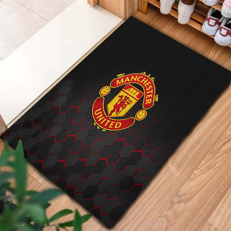 Ковер Manchester United F для гостиной, спальни, дома, украшение для дивана, нескользящий коврик для детских игр