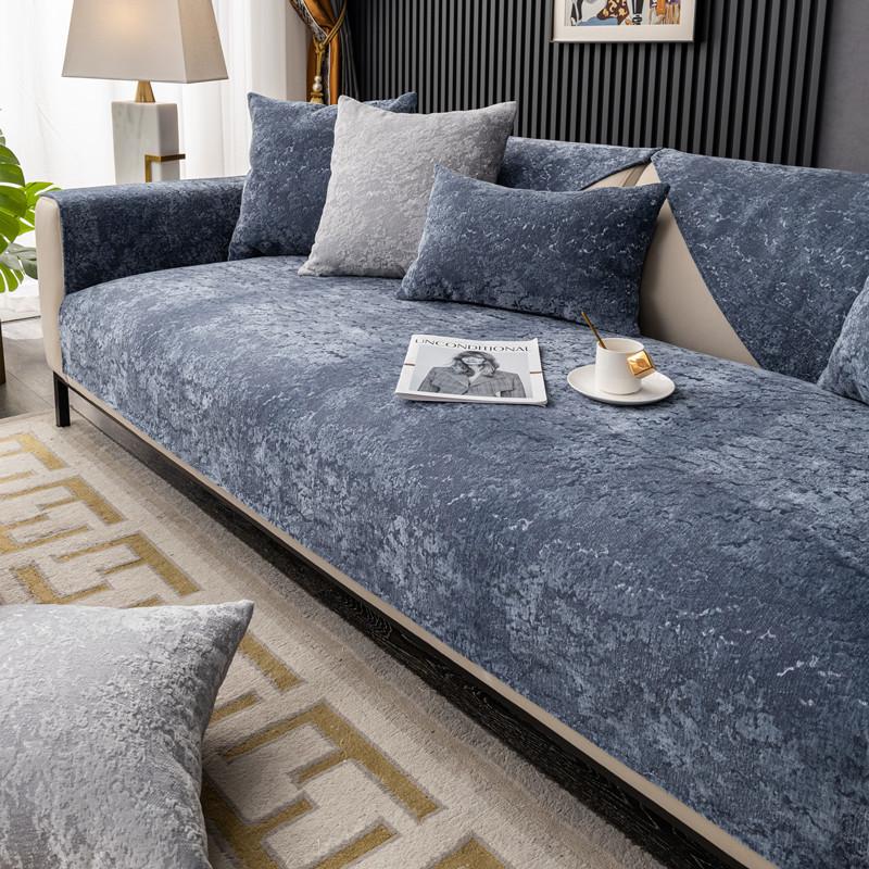 Утолщенный защитный чехол для дивана, противоскользящее плюшевое полотенце для дивана, съемный диван, подушка, коврик, чехлы для диванов, против царапин, диванная подушка, полотенце