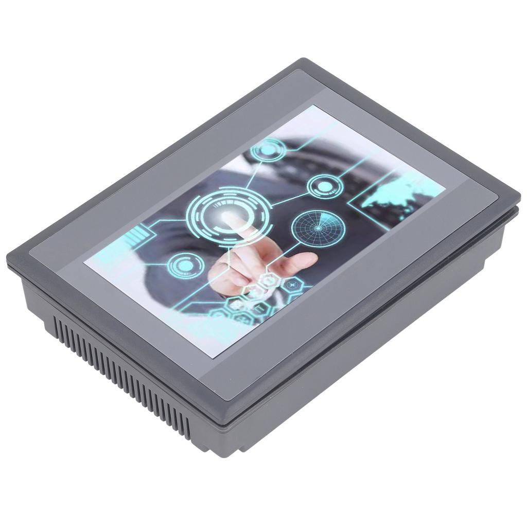 PLC сенсорный экран 7 дюймов TFT LCD 12 входов 8 выходов промышленная панель дисплея HMI для FX3U 20 40