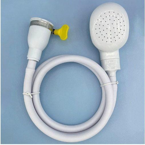 Simple Quick-Connect Faucet Shower Multifunctional Adapter – Gray