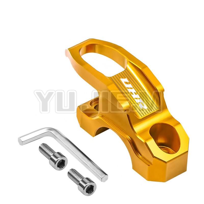 Aluminum Brake Master Cylinder Holder Clamp Bracket Bag Hook Helmet Hanger Accessories For HAOJUE UHR150 UHR125 UHR 50 UHR 125