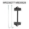 Battery Hold Down Bracket For Mitsubishi For Lancer For Outlander For Eclipse For Grandis Battery Hold Down Bracket With 2 Bolts