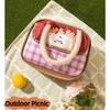 Thickened Lunch Bag Large Capacity Insulated Bag Cute Lunch Box  Food Storage