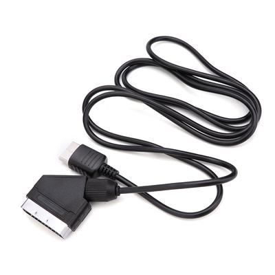 RGB Scart Кабель 1.8м/6фт Игровой Заменяющий Соединительный Кабель Замена Улучшение Четкости Изображения для SEGA Dreamcast DC