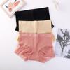 Бесшовные кружевные трусы-боксеры с высокой талией для женщин, сексуальные трусы-боксеры с подъемом бедер