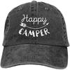 Кепка Camper бейсболка для женщин и мужчин черная винтажная регулируемая унисекс хлопковая кепка для папы для летнего пляжного спорта джинсовая