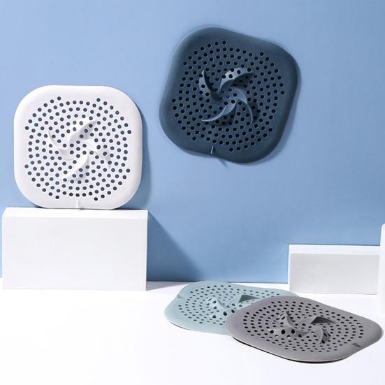 Силиконовый слив для душа, ловушка для волос, прочная защита для сливной крышки для ванной комнаты, кухни, прачечной, легкая очистка, нескользящий дизайн, аксессуары для душа