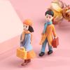 2 шт. парной куклы игрушечная модель кукольное украшение миниатюрное домашнее украшение своими руками