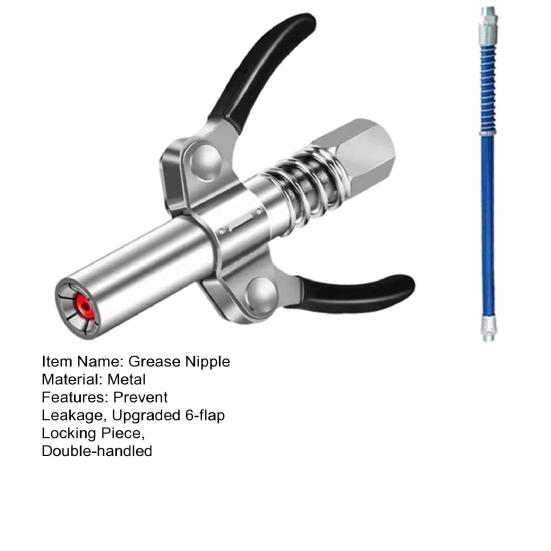 1 комплект насадки для смазки, двойной ручки высокого давления, шестеренчатого типа, сверхмощный дозатор смазки, бытовые принадлежности