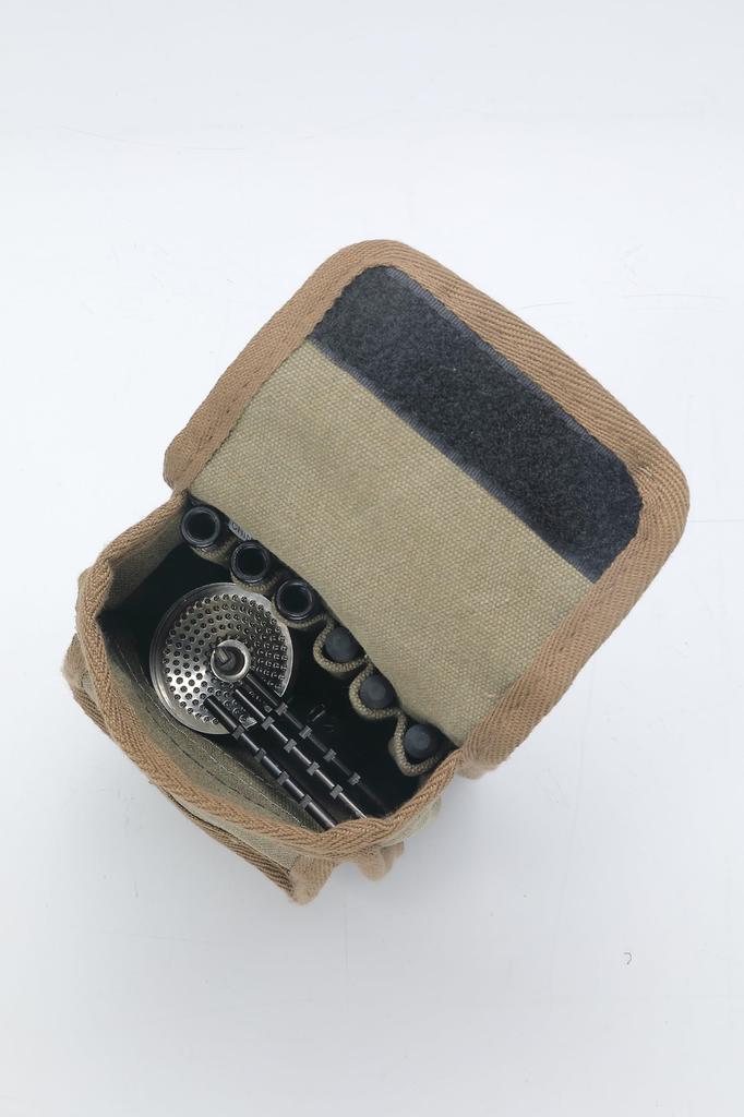 CAMPING MOON Smart Stand, Short Type, with Upper Support (Trivet), Gas Stand, Black Gear, BKZ02