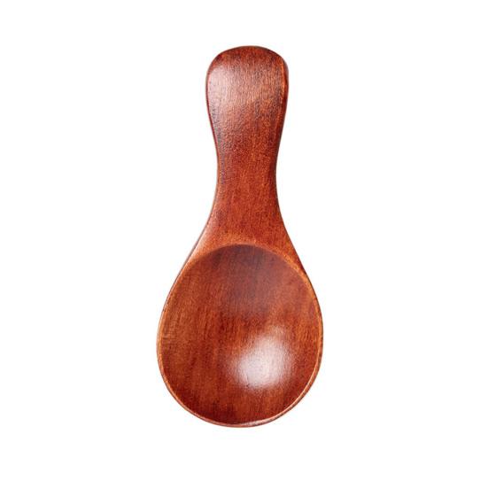 Heat Resistant Mini Spoon Food Grade Wood Condiment Seasoning Sugar Mini Spoon