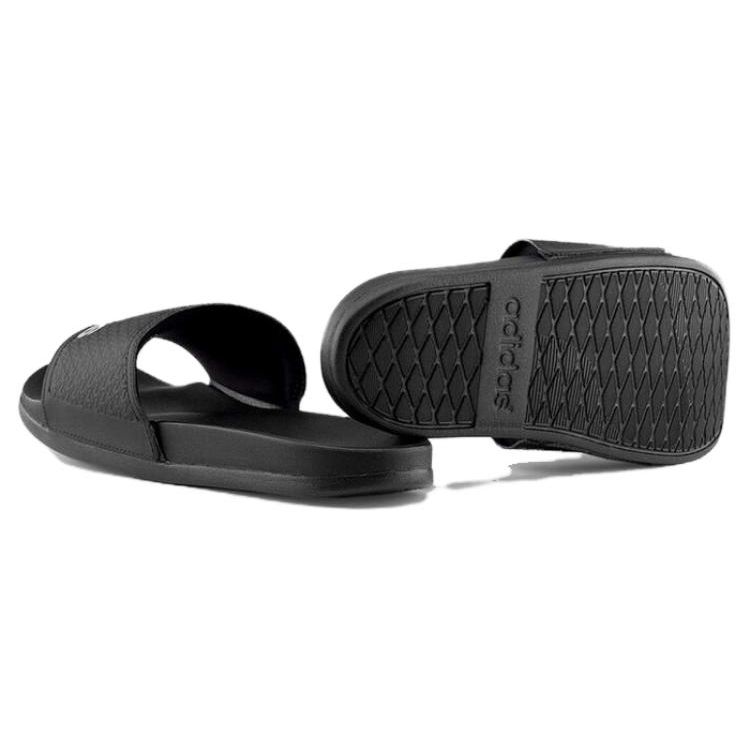 adidas Шлепанцы Adilette CF Унисекс Черные Core-Black Серебристые S79352