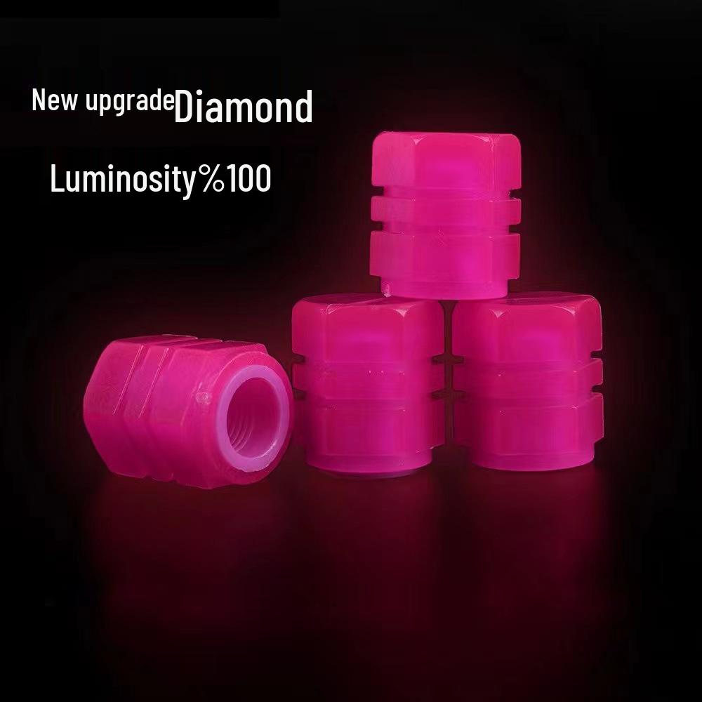 Универсальные светящиеся колпачки для вентилей шин автомобиля, мотоцикла и велосипеда