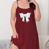 Women's Plus Size Summer Nightdress: Sexy, Loose, Over-Hip Suspender Pajamas for Home or Outdoor Wear