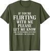 If You're Flirting With Me Please Let Me Know T-Shirt Tshirt Haikyuu Graphic Tees Women's T-shirts Fashion Pure Cotton 82978