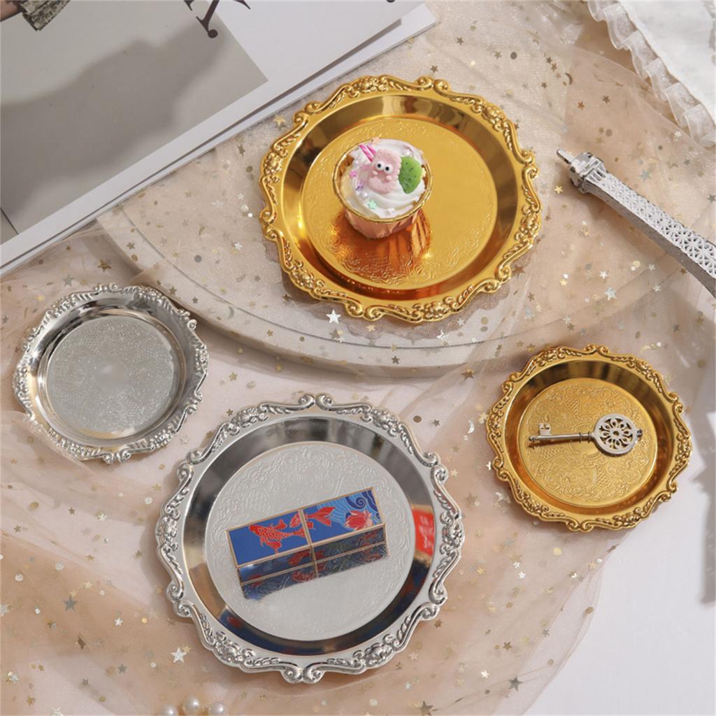 Металлическая подставка для десертов, элегантный декоративный поднос для торта, подставка для кексов, презентационная подставка для закусок и угощений