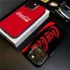 Чехол для телефона C-COCA Logo C-COLA Для IPhone 17 16 15 14 11 12 13 Pro Max Plus Pro Цветной Серебристый Чехол