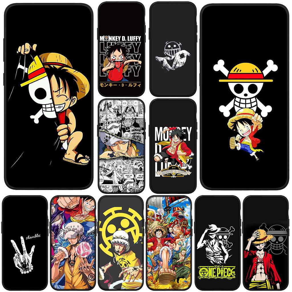 for Xiaomi Redmi Note 13 A3 A4 14 Pro Plus 9T 14C 13C 9C NFC + Pro+ 5G 4G Phone Case Trafalgar D Water Law One Pieces Luffy