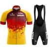 Mens Cycling Jersey Set Short Sleeve Breathable Mountain Road Bike Apparel Riding Gear