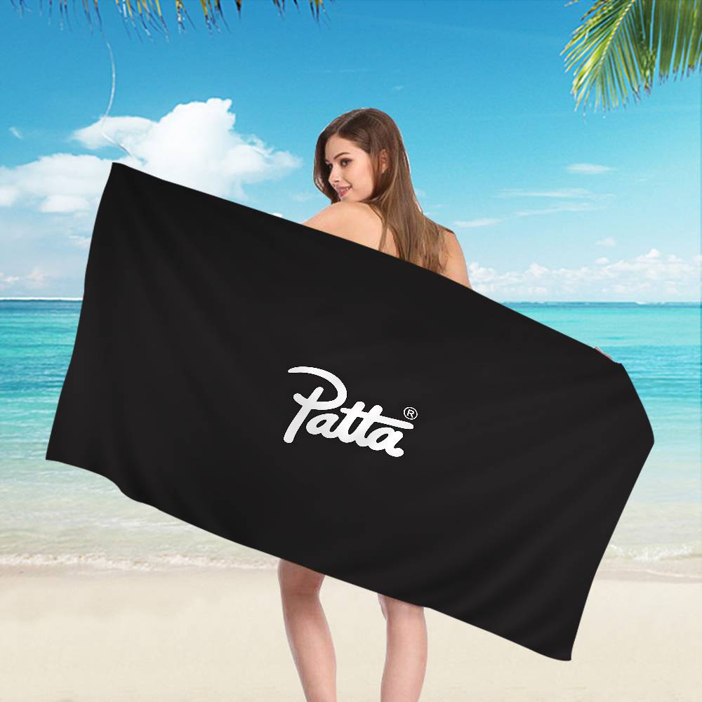 Модное полотенце для пляжа P-pattas из микрофибры, впитывающее, быстросохнущее, мягкое, для йоги, плавания, курорта, альпинизма