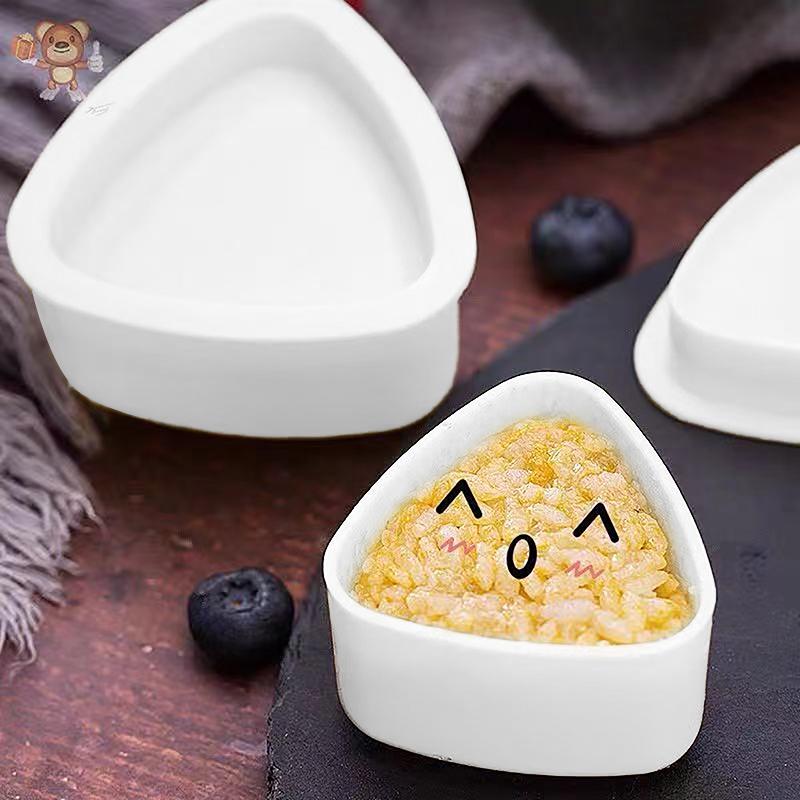 Sushi Mold Sushi Maker Rice Ball Food Food Grade Press Triangular Sushi Maker Mold Bento Kitchen Gadget Sets