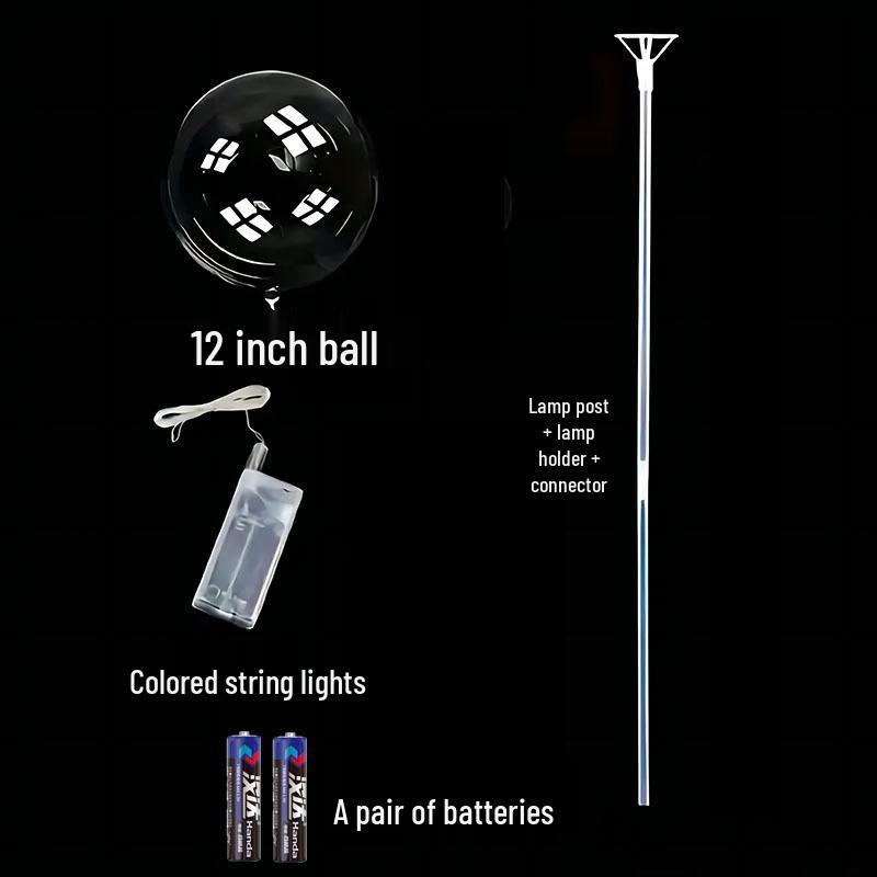 Светящийся шар Бобо - Прозрачный светодиодный светящийся шар для детских игрушек и свадебных украшений