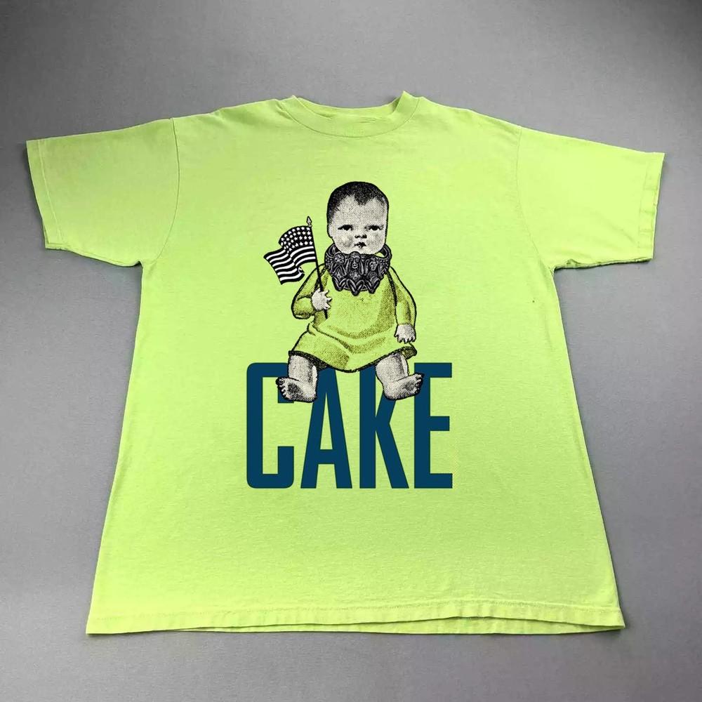 CAKE Band Live In Concert Neon Green T Shirt Full Size S5XL SE786 Unisex T-Shirt