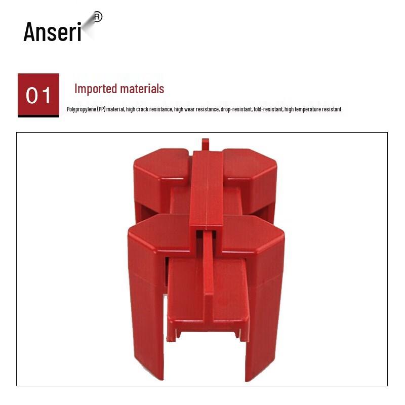Adjustable Industrial Safety Ball Valve Lock