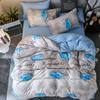 Duvet Cover Sets Bedroom Accessories Cotton Blend Quilt Cover Bed Sheet + Pillowcase