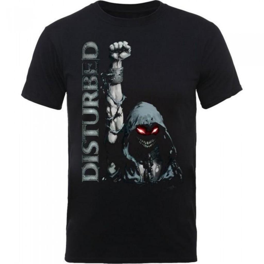 Disturbed Unisex Adult Up Yer Military Cotton T-Shirt