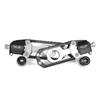 Motorcycle Chain Tensioner Adjuster with Swingarm Spools for YAMAHA R1 YZF-R1 2007-2014 Black&Silver
