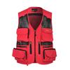 Men's Breathable Mesh Sleeveless Vest - Outdoor Summer Workwear with Custom Print Option
