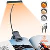 Eye Caring Horizontal ET-Head Book Light Brightness Dimmable Book Lamp Usb Rechargeable Read Light  Bedside Reading Night Light
