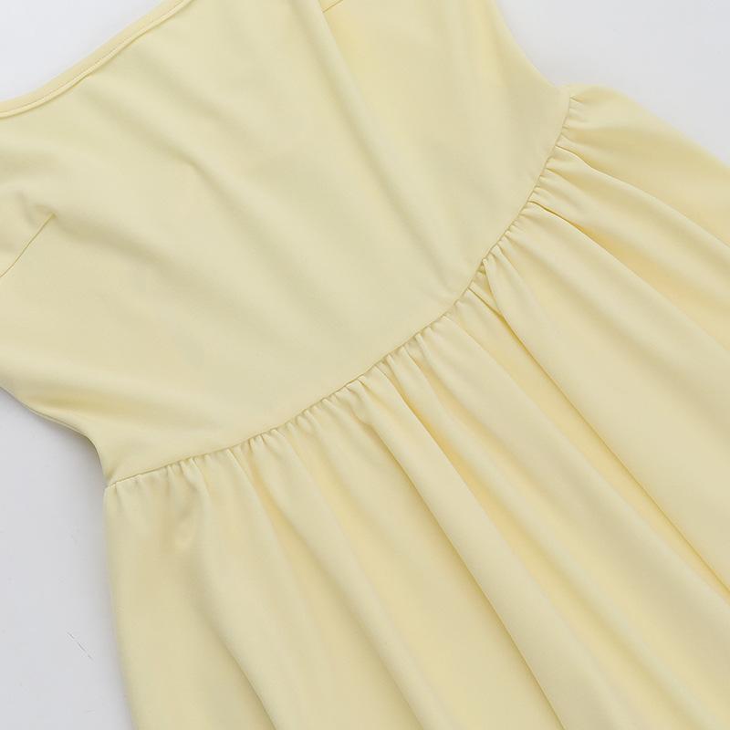 Осеннее платье Fresh Air Temperament Casual Slim-fit Halter Halter A Swing Dress Women