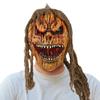 Hot-selling pumpkin head Halloween mask, popular horror mask, latex material, for cosplay, costume, and parties